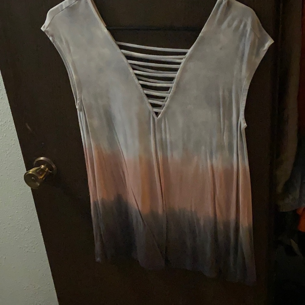 American Eagle tie dye ombré